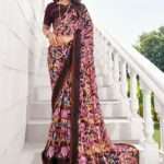 Printed Fancy Georgette Saree
