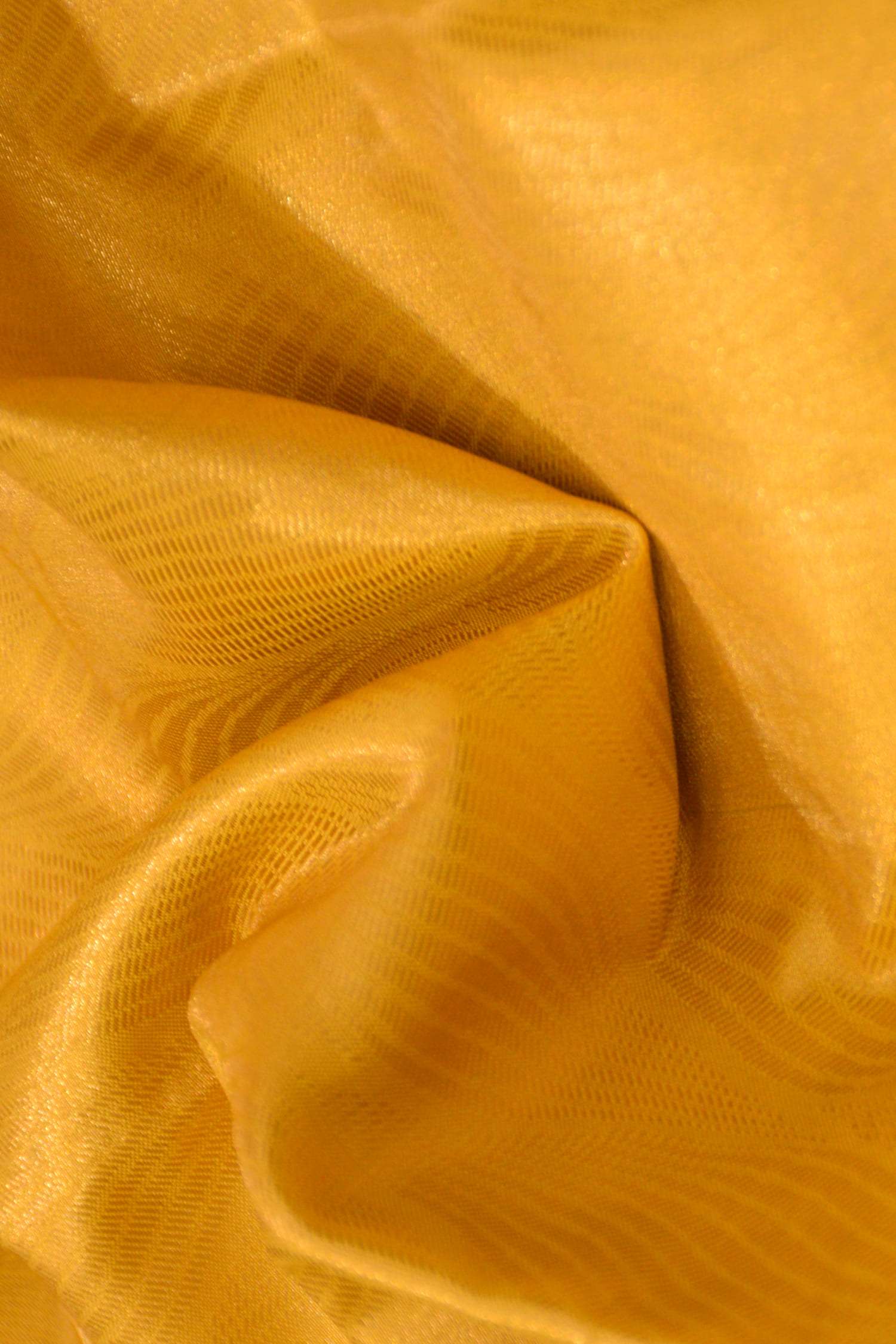 Yellow Bridal Kanchipuram Silks - Image 2