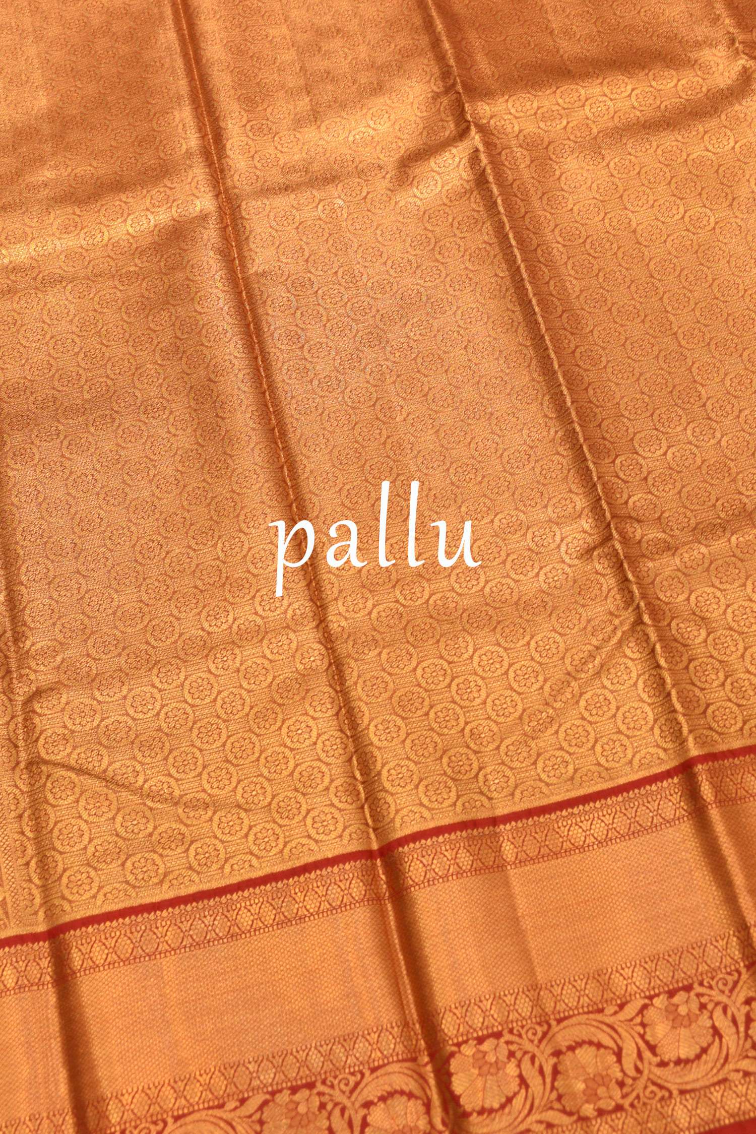 Yellow Bridal Kanchipuram Silks - Image 4